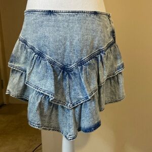 MOTHER Size 31 denim skirt XL